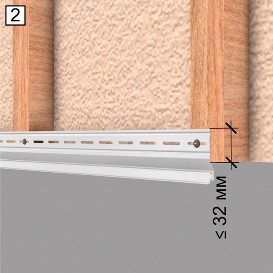 Установка стартового профиля.