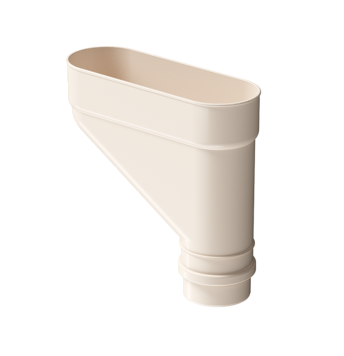 Коллектор для водостока Lux Латте, (RAL 1000)
