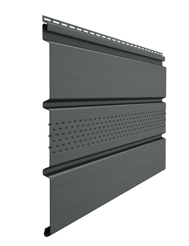 Софит Standard, T4 с центральной перфорацией, графит - 1