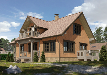 Фасадная панель Флемиш, Красный - 8