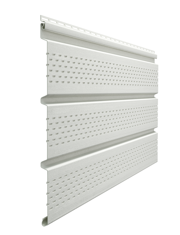 Софит Standard, T4 с полной перфорацией, пломбир - 1