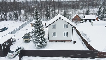 Колено 72˚ для водосточной трубы LUX, пломбир - 3