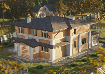 Фасадная панель Флемиш, Красный - 10