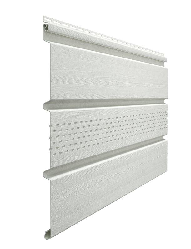 Софит Standard, T4 с центральной перфорацией, пломбир - 1