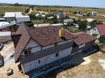 Гибкая черепица Premium, Женева, Кофе - 186