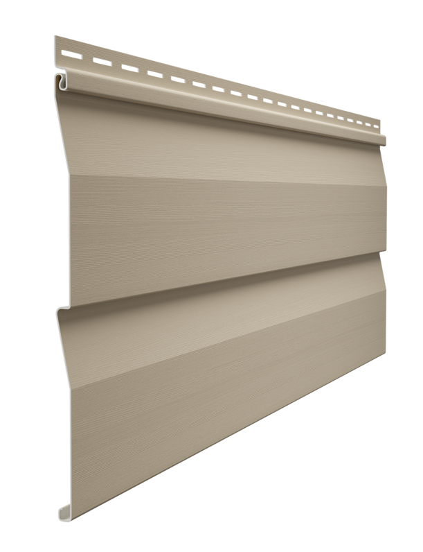 Сайдинг Standard, Корабельный брус, крем-брюле - 1