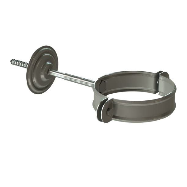 Хомут для водосточной трубы Stal Standard, темно-серый - 1