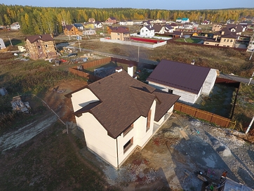 Гибкая черепица Premium, Женева, Арахис - 53