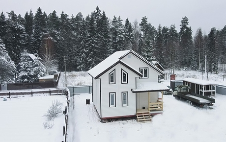 Колено 72˚ для водосточной трубы LUX, пломбир - 92